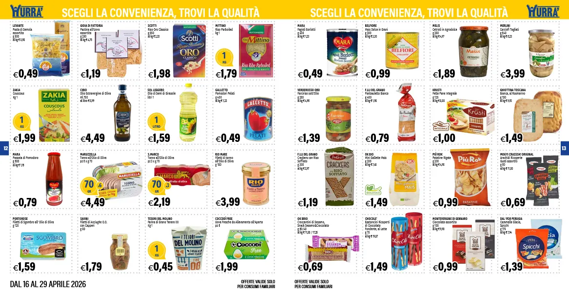 Volantini Hurrà da 16 aprile a 29 aprile di 2026 - Pagina del volantino 6