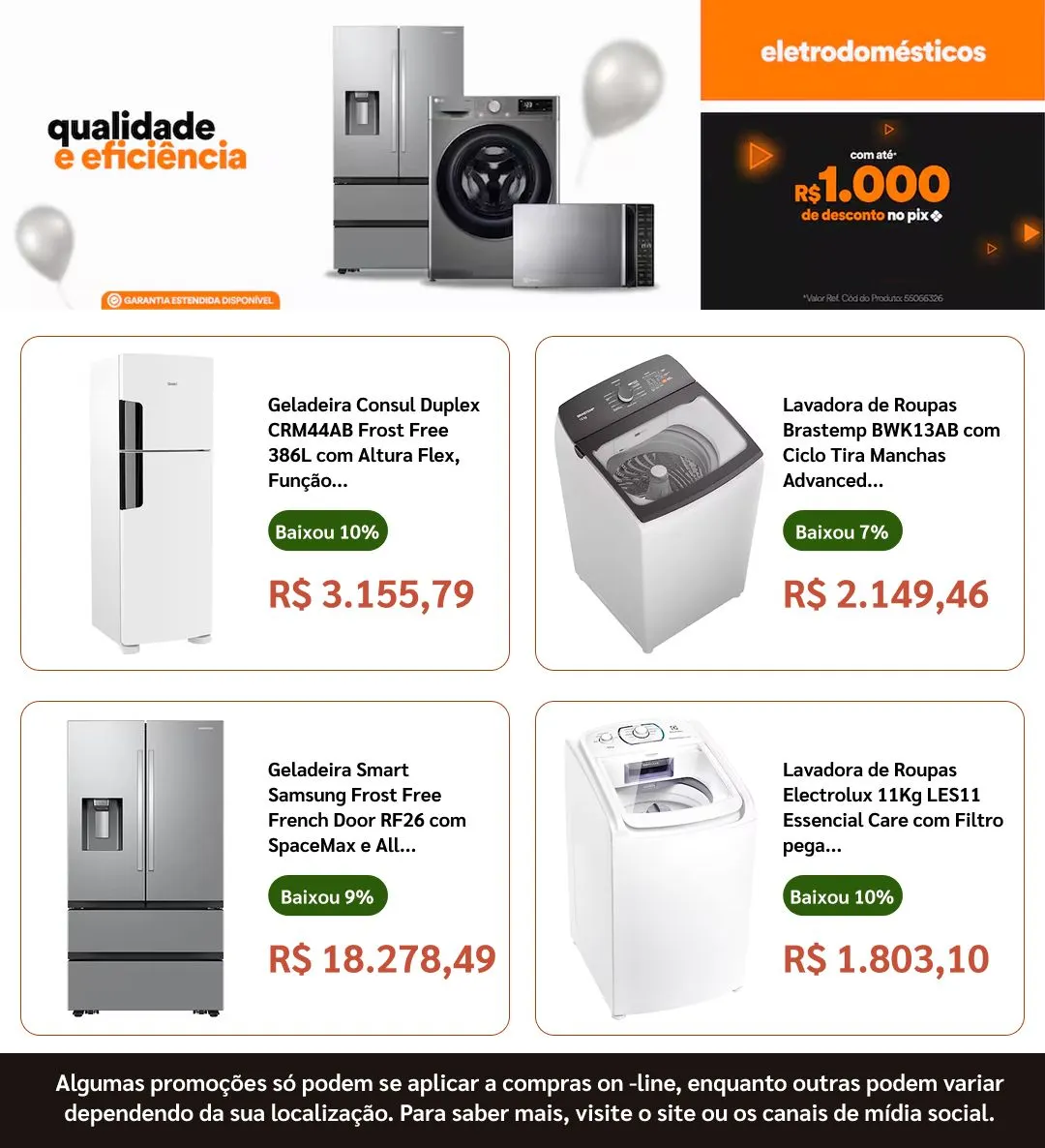 Encarte de Ponto Frio Anúncio semanal 9 de abril até 23 de abril 2025 - Pagina 5