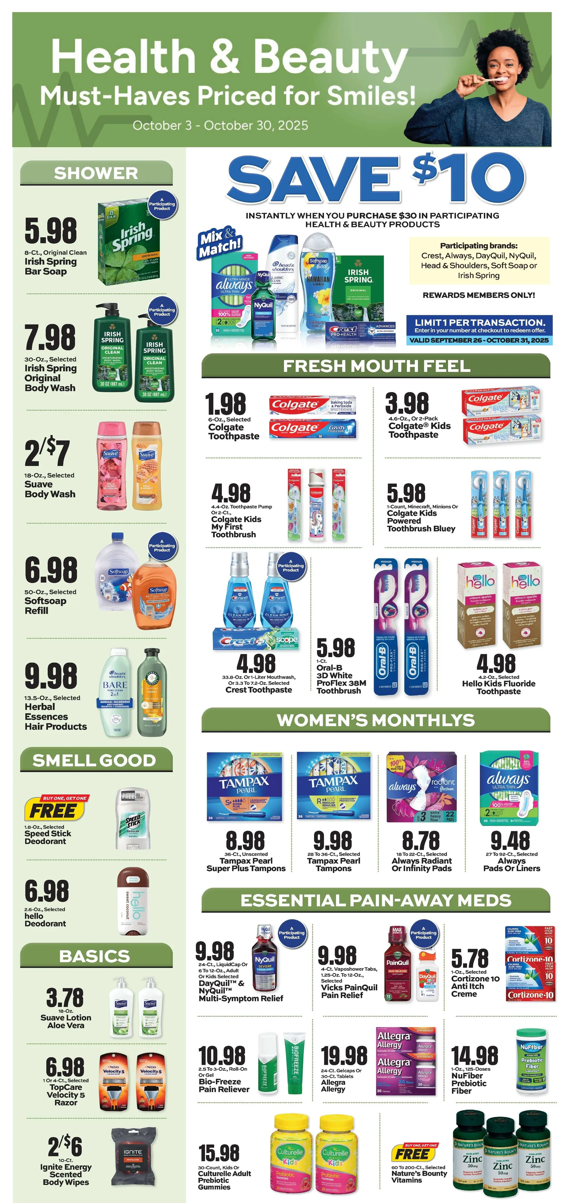 Weekly ad Grant's Supermarket Sales from October 3 to October 30 2025 - Page 6