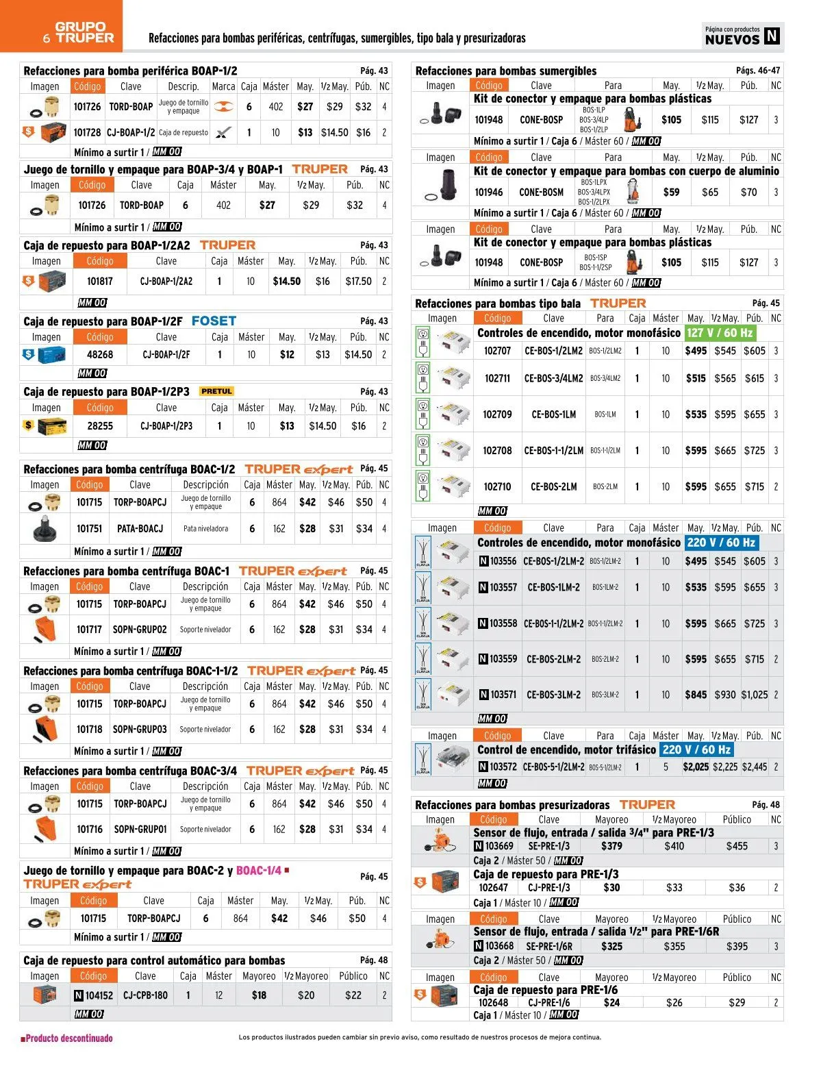 Catálogo de Truper catálogos y ofertas 20 de marzo al 30 de mayo 2026 - Pagina 6