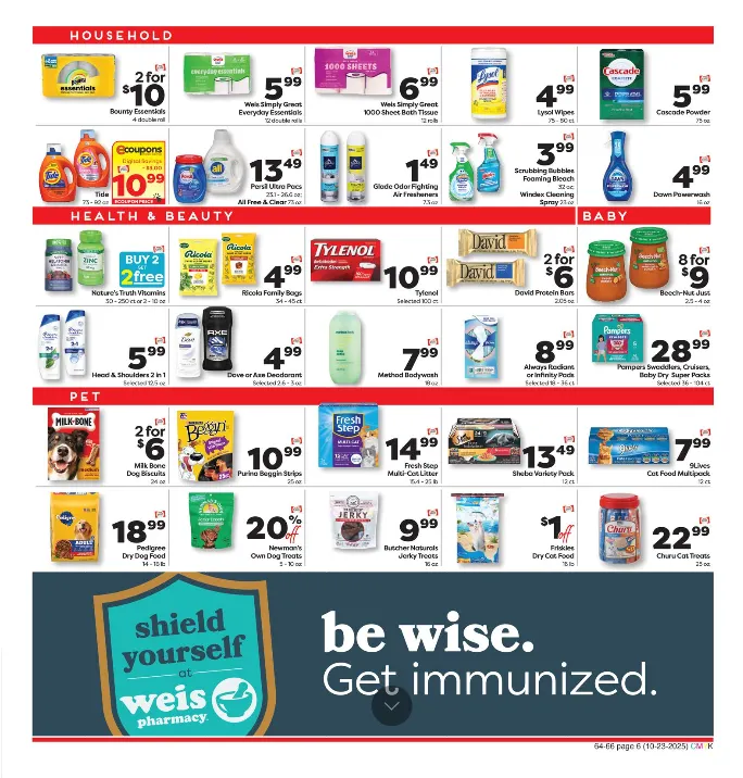 Weekly ad Weis Sales from October 23 to October 27 2025 - Page 6