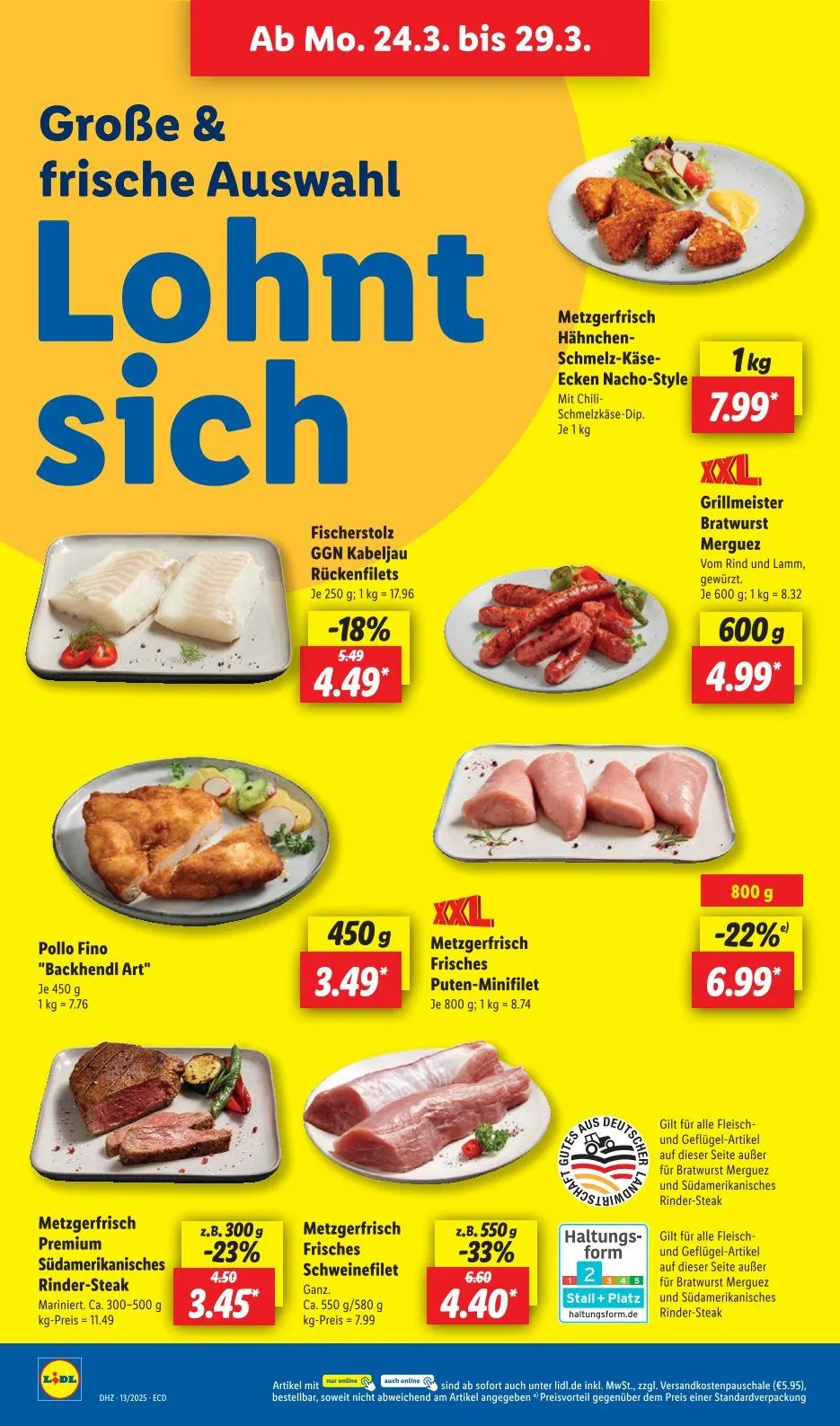 Lidl Prospekt von 24. März bis 29. März 2025 - Prospekt seite 6