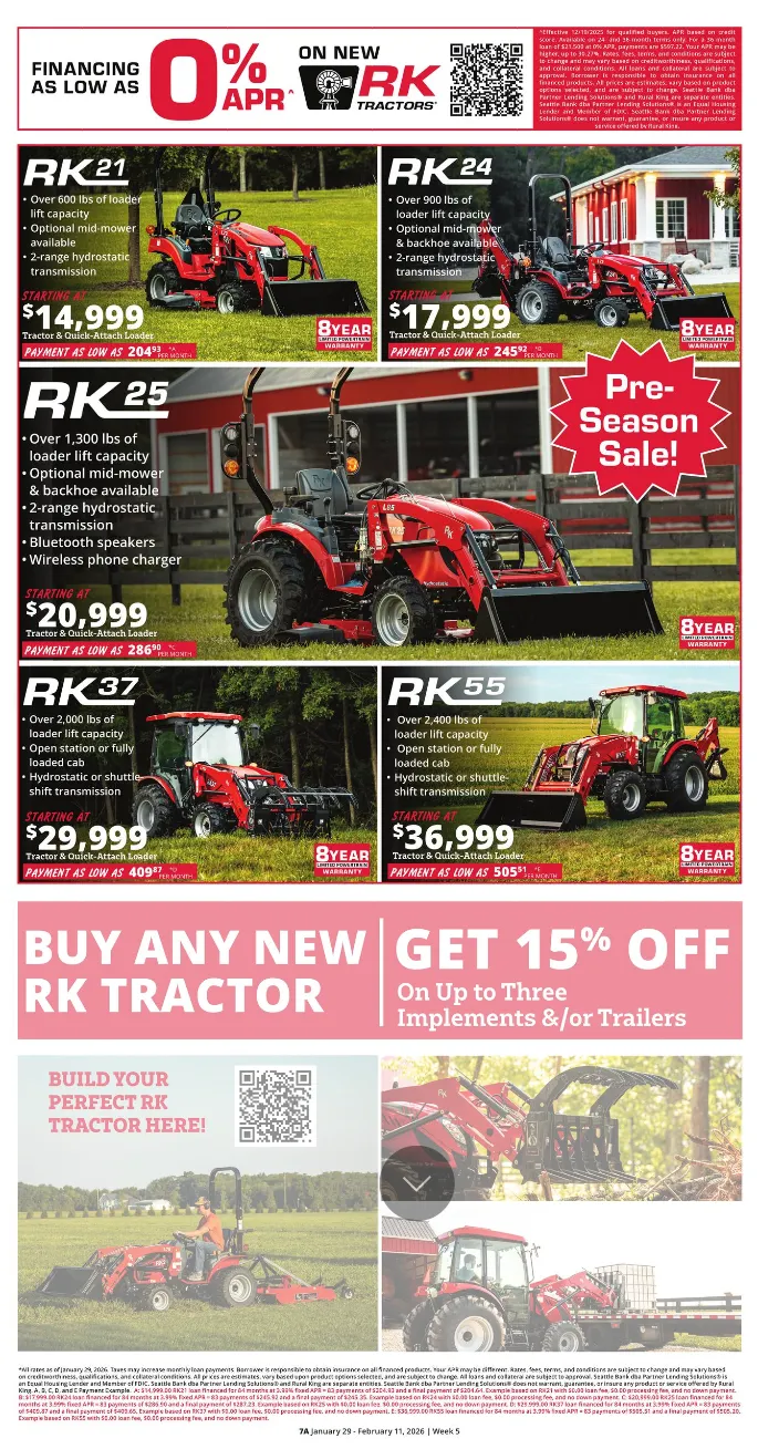 Weekly ad Rural King Sales from January 29 to February 11 2026 - Page 6