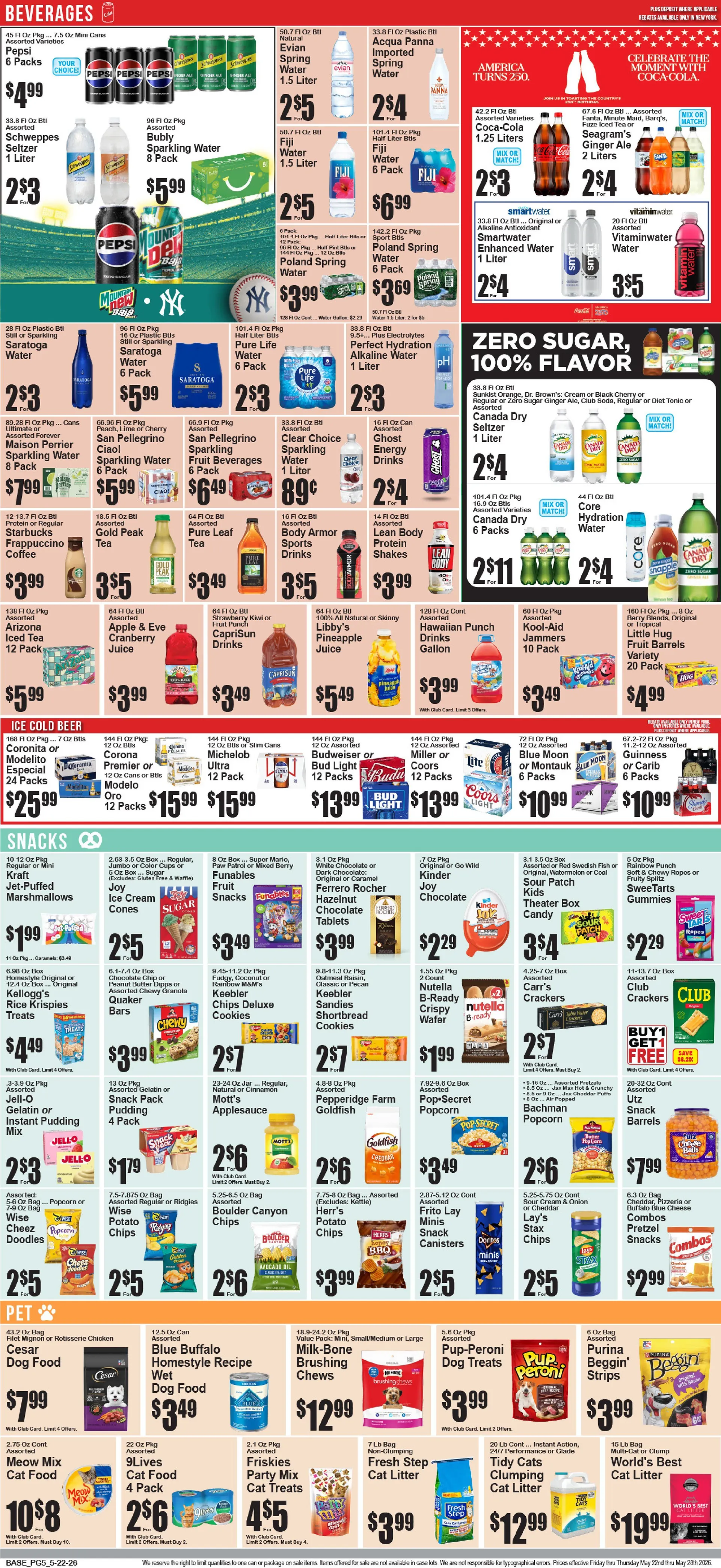 Weekly promotion SuperFresh Sales spanning from May 22 to May 28 2026 - Page 6 for Catalogue 365