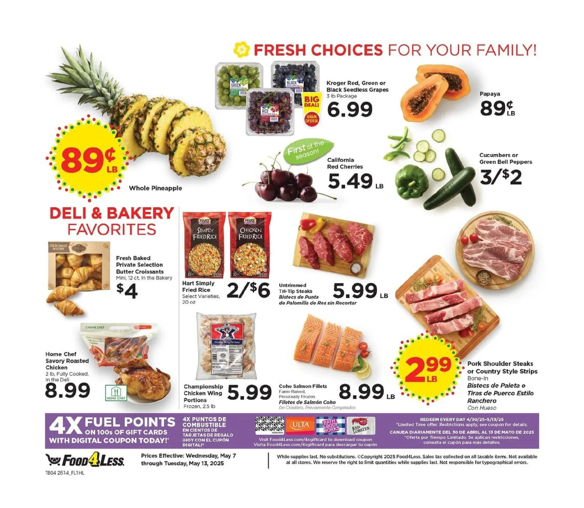 Weekly ad Food 4 Less Sales from May 7 to May 13 2025 - Page 6