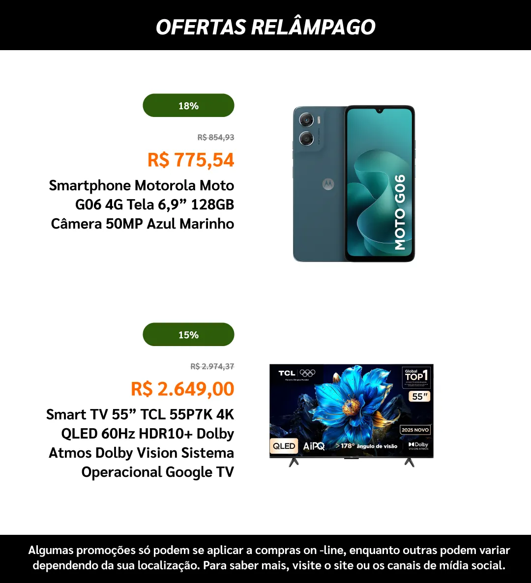 Encarte de Ponto Frio Ofertas 10 de junho até 29 de junho 2026 - Pagina 6
