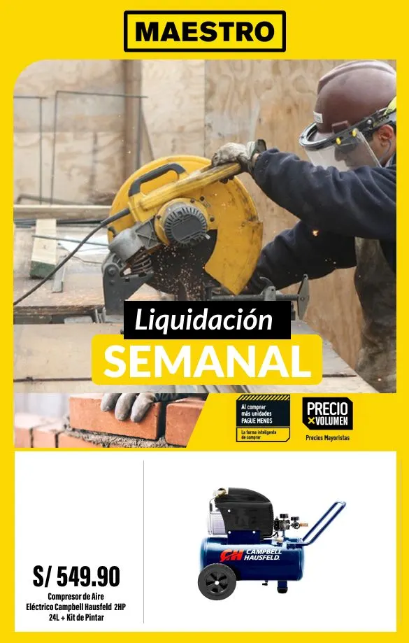 Catalogo de Maestro Liquidación semanal 4 de julio al 18 de julio 2025 - Pag 1