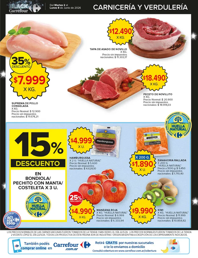 Ofertas de  CARREFOUR Ofertas 2 de junio al 8 de junio 2026 - Página 6 del catálogo