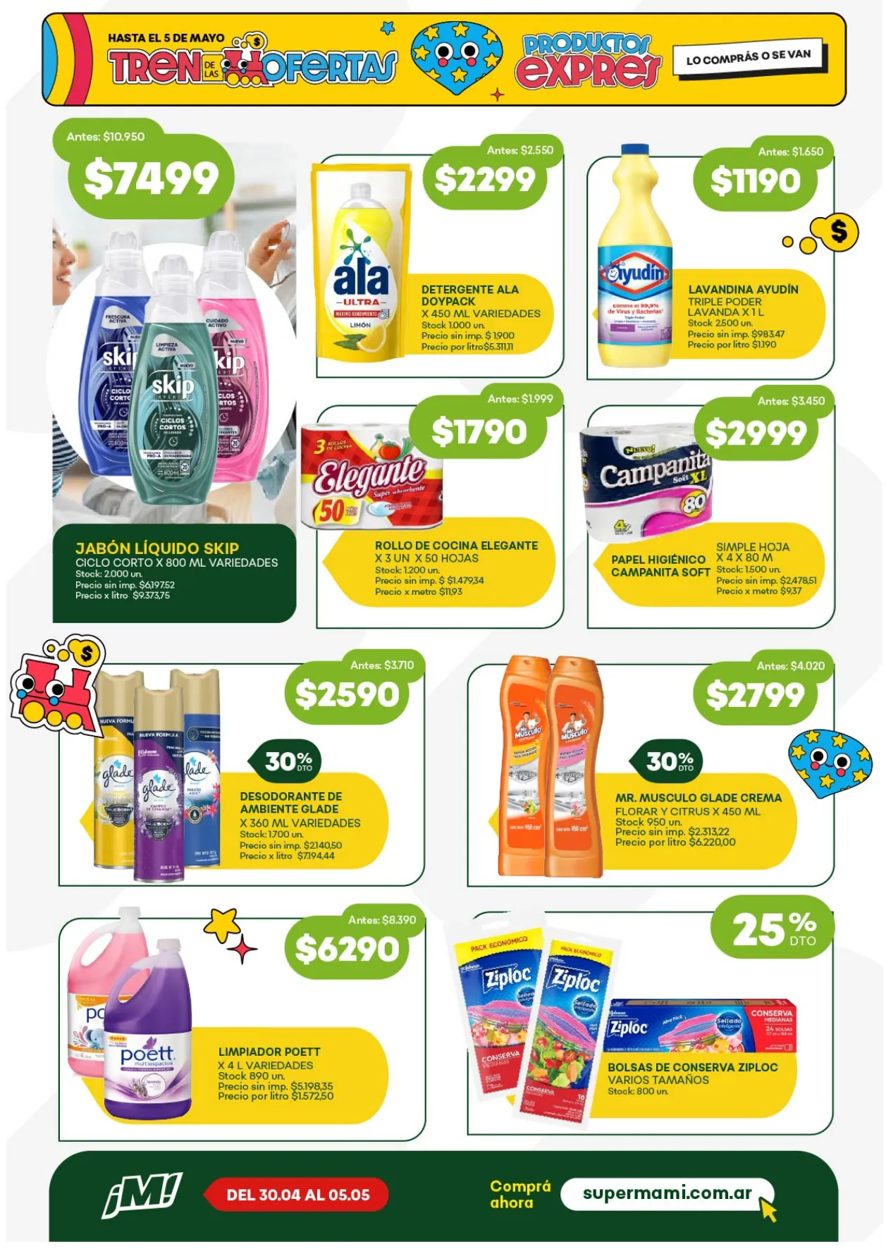 Ofertas de  Ofertas Super Mami  30 de abril al 5 de mayo 2026 - Página 6 del catálogo