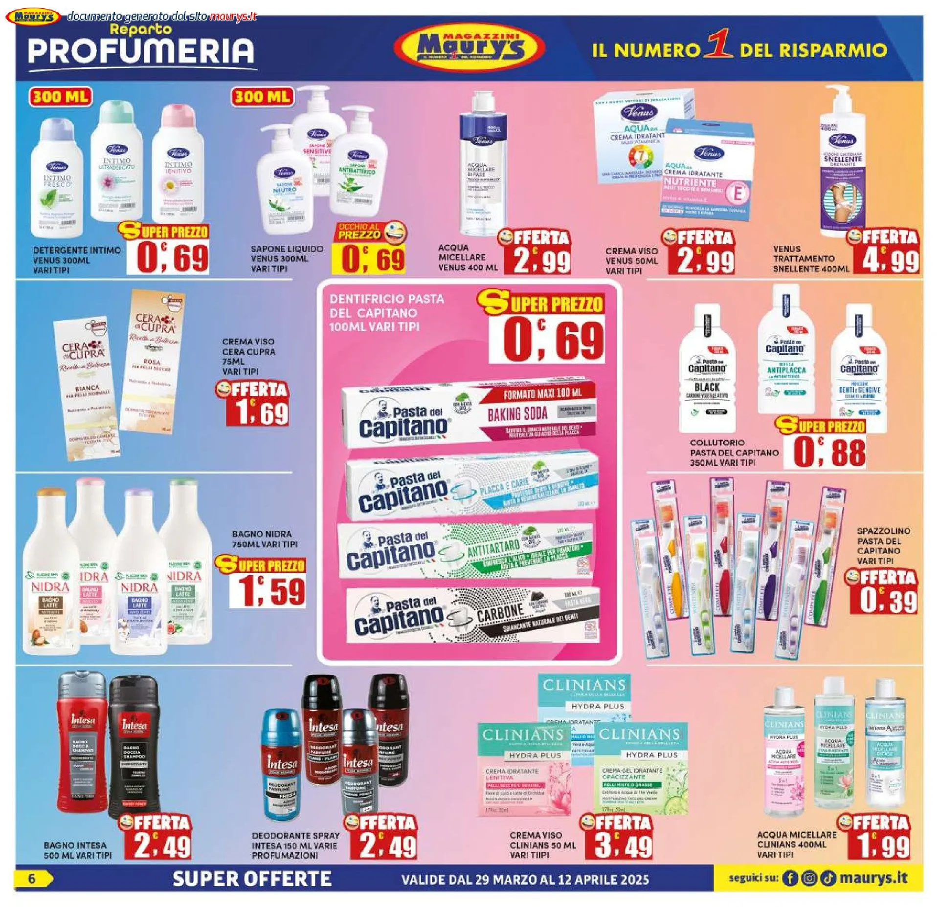 Offerte Maury's da 29 marzo a 14 aprile di 2025 - Pagina del volantino 6