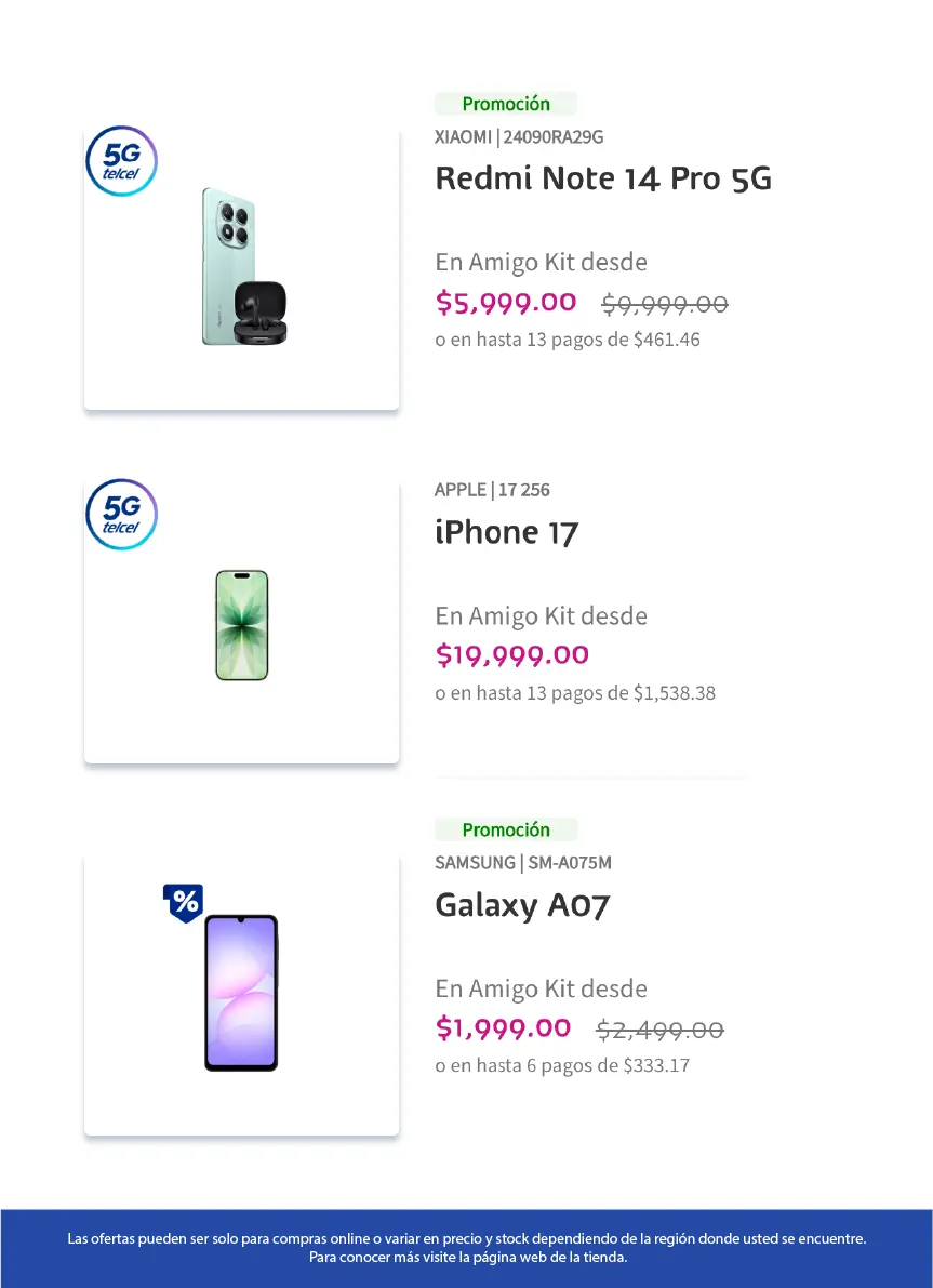 Catálogo de Telcel Ofertas 9 de enero al 31 de enero 2026 - Pagina 5