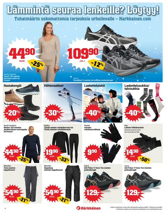 Kaupan Kärkkäinen uusimmat tarjoukset voimassa alkaen 4. helmikuuta - 17. helmikuuta 2026 - Tarjouslehti sivu 6