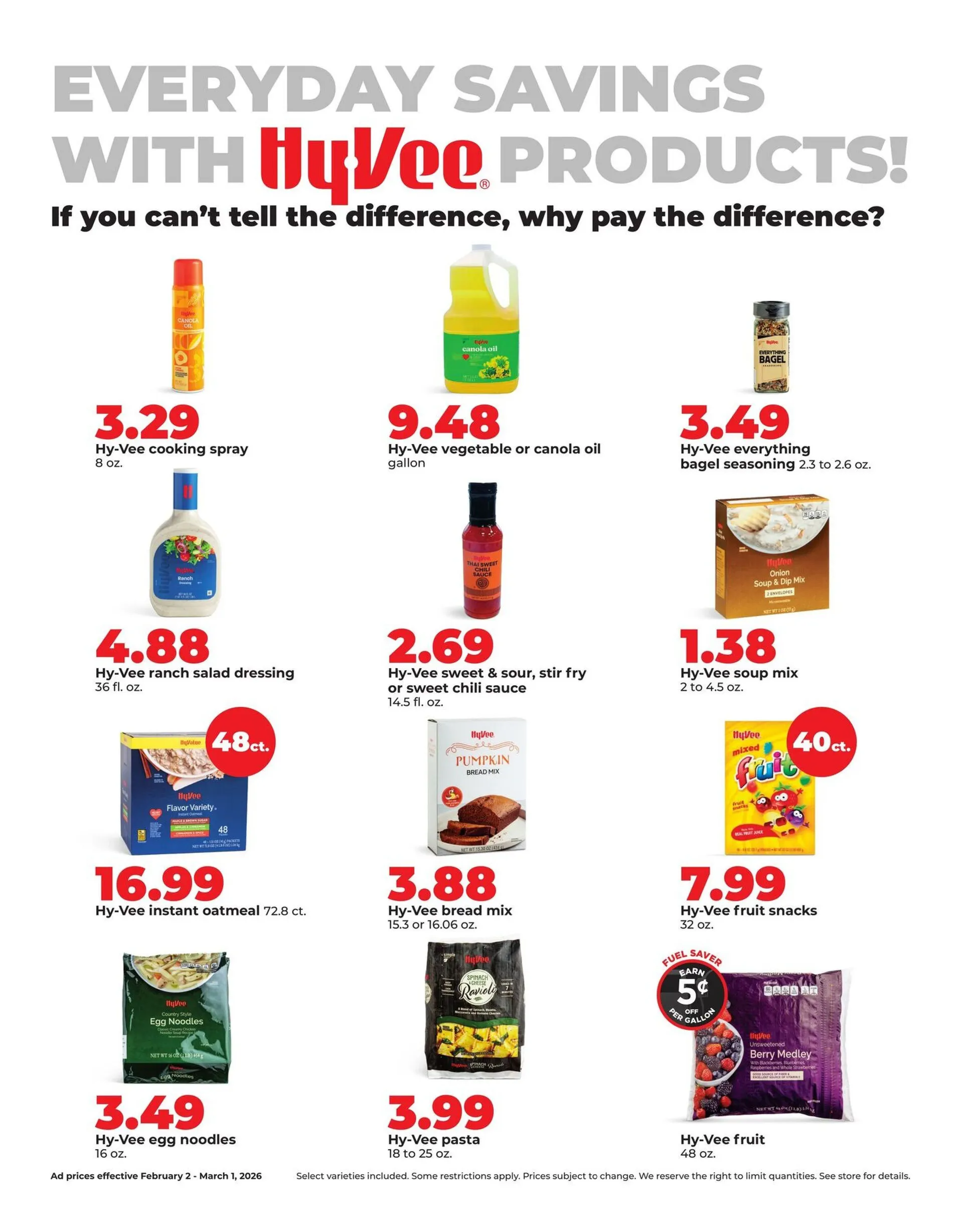 Weekly ad HyVee Sales from February 2 to March 1 2026 - Page 6