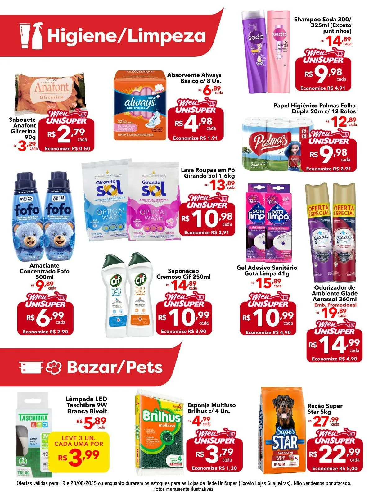Encarte de Folhetos UniSuper 18 de agosto até 21 de agosto 2025 - Pagina 6