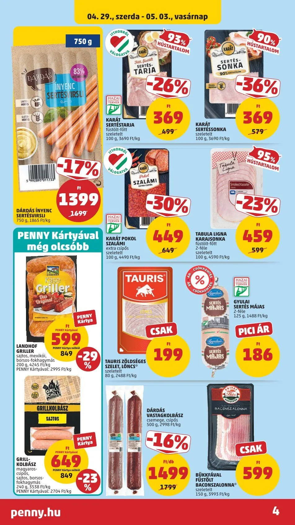 Katalógus  Penny Market legfrissebb ajánlatai április 29.-tól május 6.-ig 2026. - Oldal 6