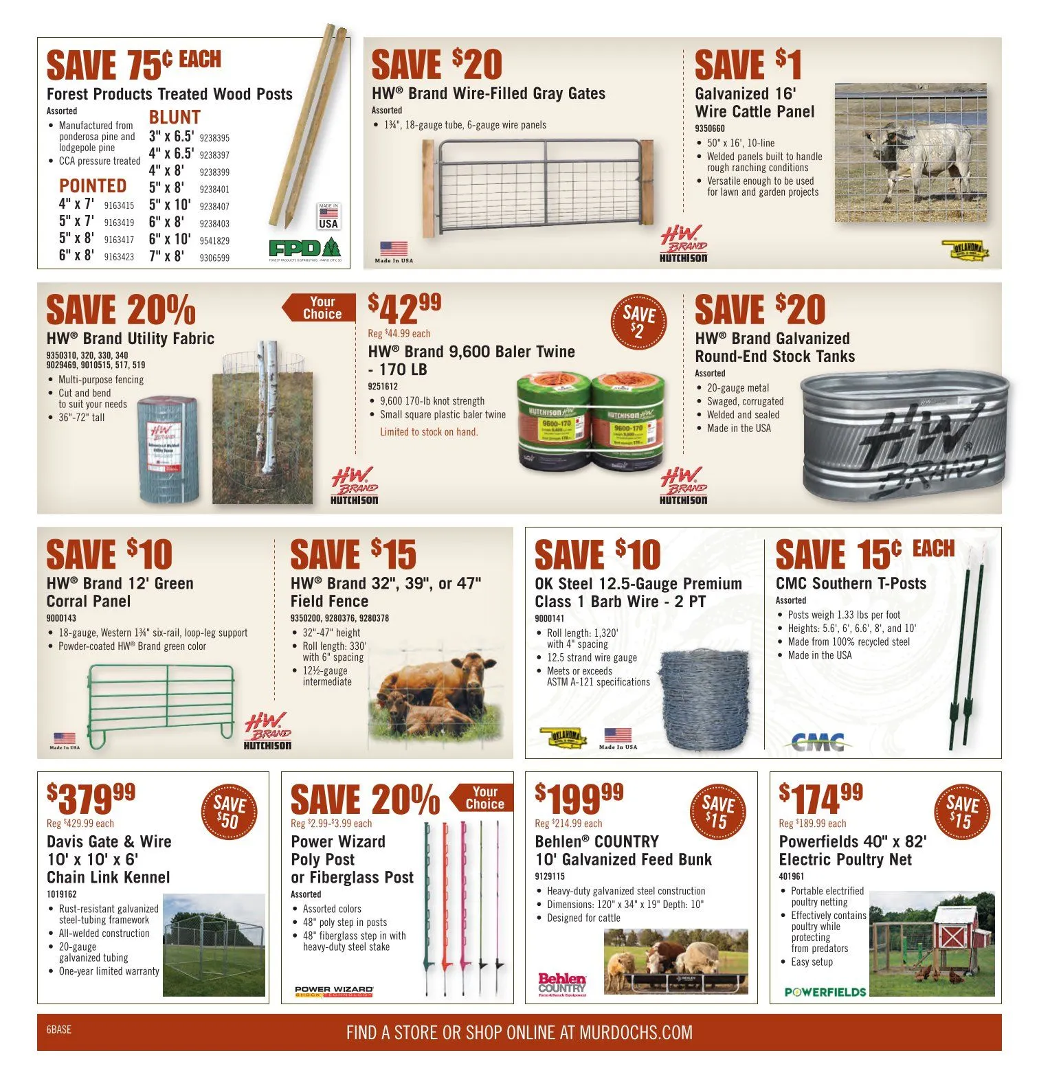 Weekly ad Murdoch’s Sales from May 20 to May 26 2026 - Page 6