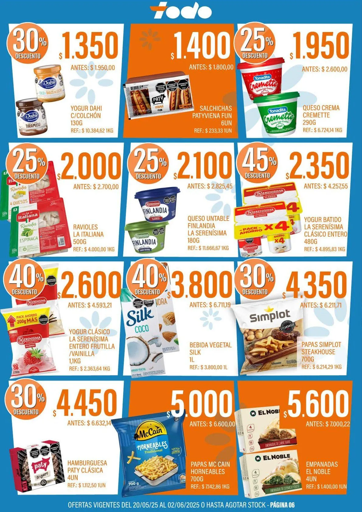 Ofertas de Supermercados Todo Ofertas 20 de mayo al 26 de mayo 2025 - Página 6 del catálogo