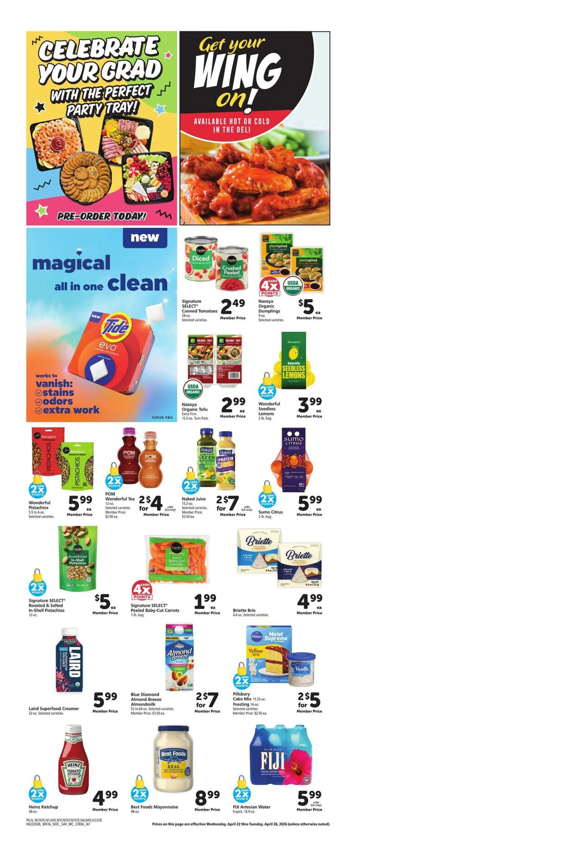 Safeway Sales from April 22 to April 28 2026 - flyer page 6