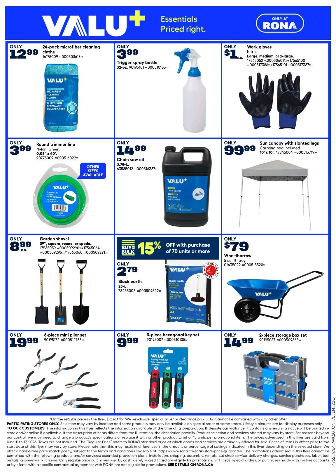 Rona Sales from June 11 to June 17 2026 - flyer page 6