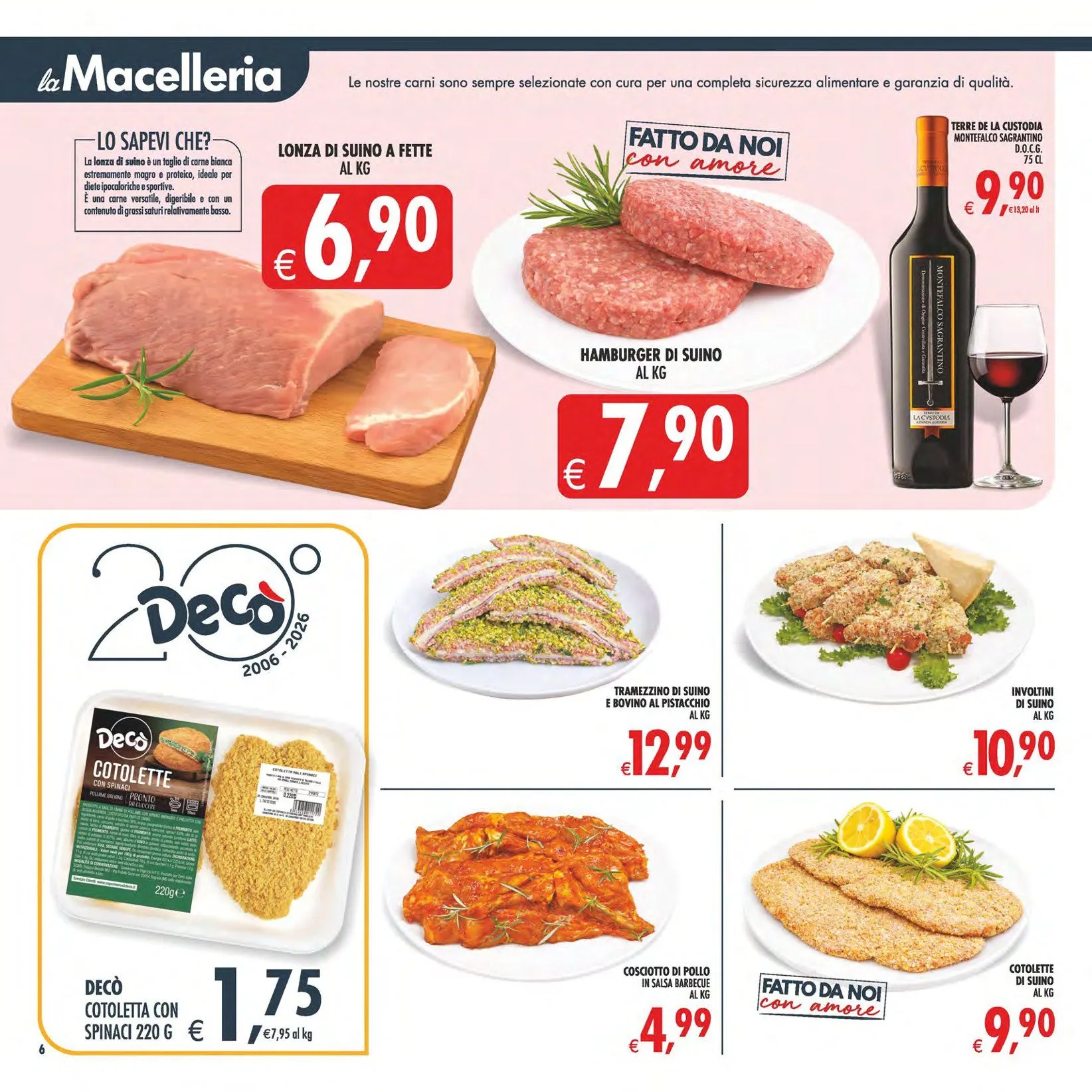 Volantini Deco Supermercati da 17 marzo a 26 marzo di 2026 - Pagina del volantino 6