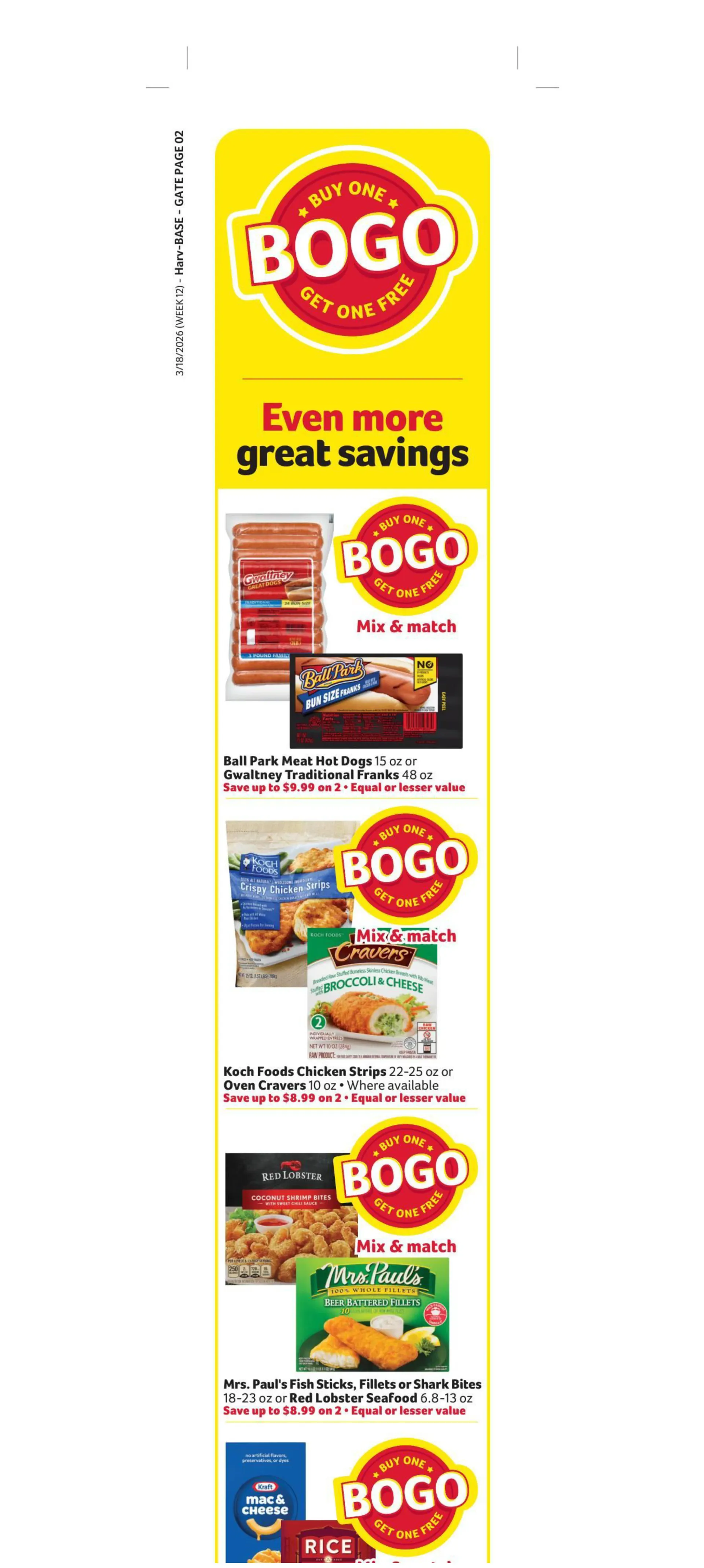 Weekly ad Harveys Supermarket weekly ads from March 18 to March 24 2026 - Page 4