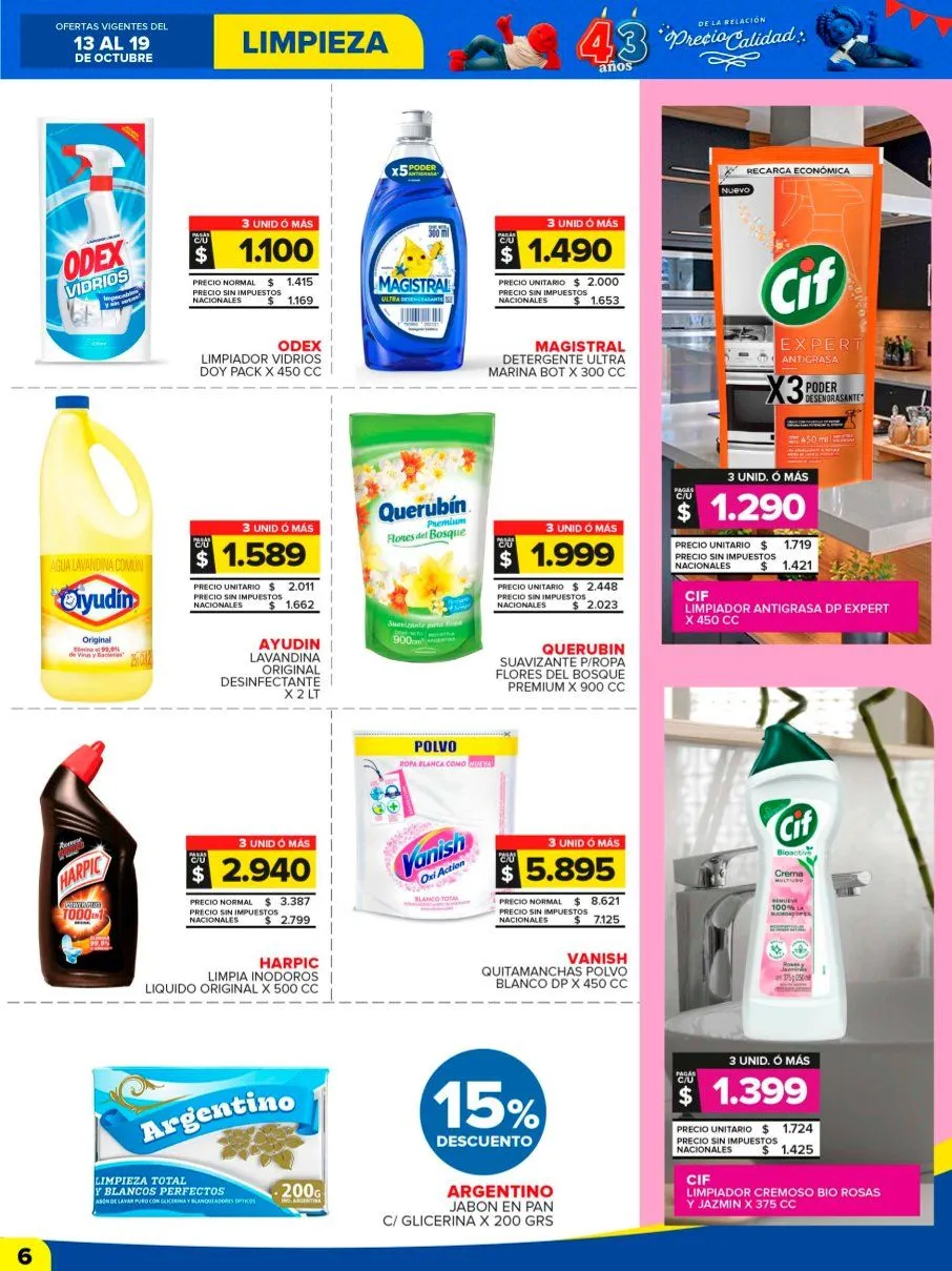 Ofertas de Ofertas Carrefour Maxi 13 de octubre al 20 de octubre 2025 - Página 6 del catálogo
