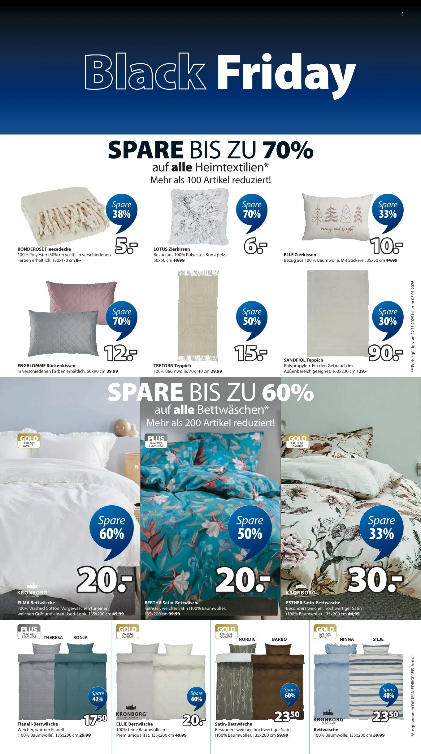 JYSK Angebote von 19. Oktober bis 29. November 2025 - Prospekt seite 5