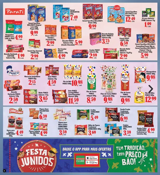 Encarte de  Folhetos Unidos Supermercados 1 de julho até 17 de julho 2026 - Pagina 6