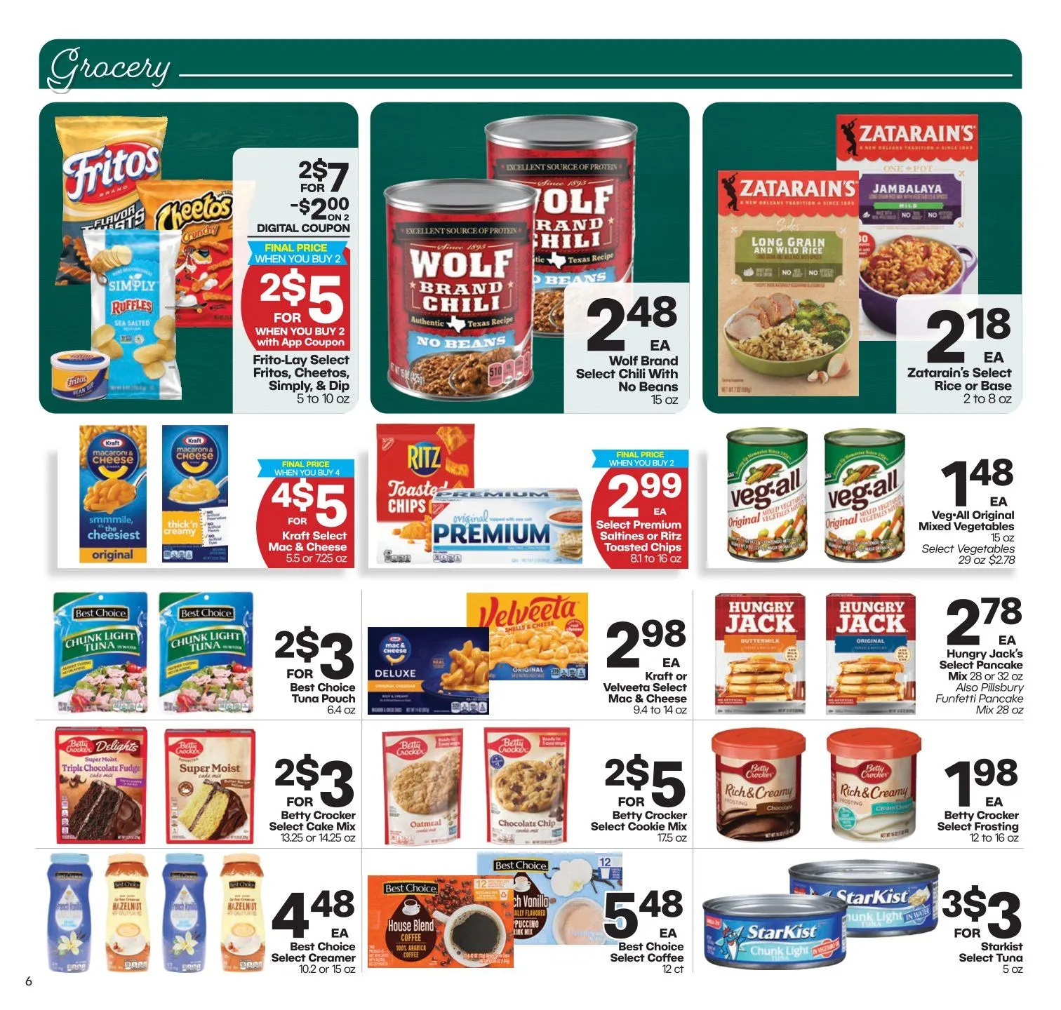 Weekly ad Harps Foods Sales from February 12 to February 18 2025 - Page 6