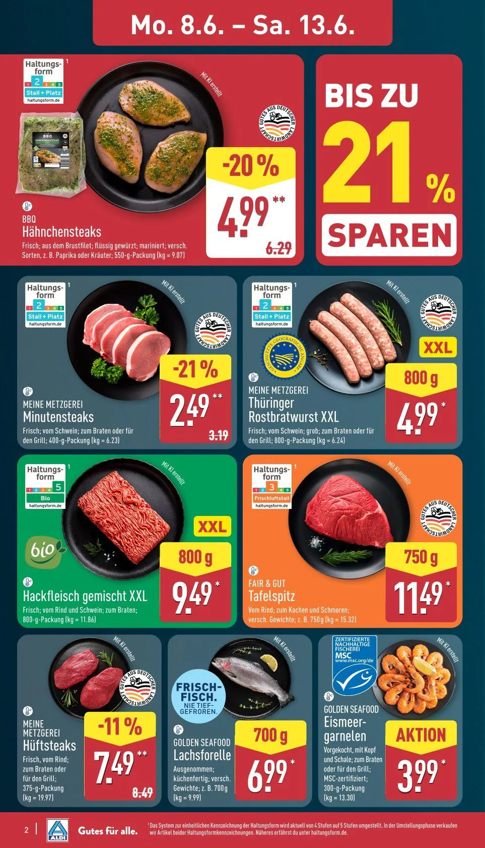 ALDI Nord Prospekte von 8. Juni bis 13. Juni 2026 - Prospekt seite 6
