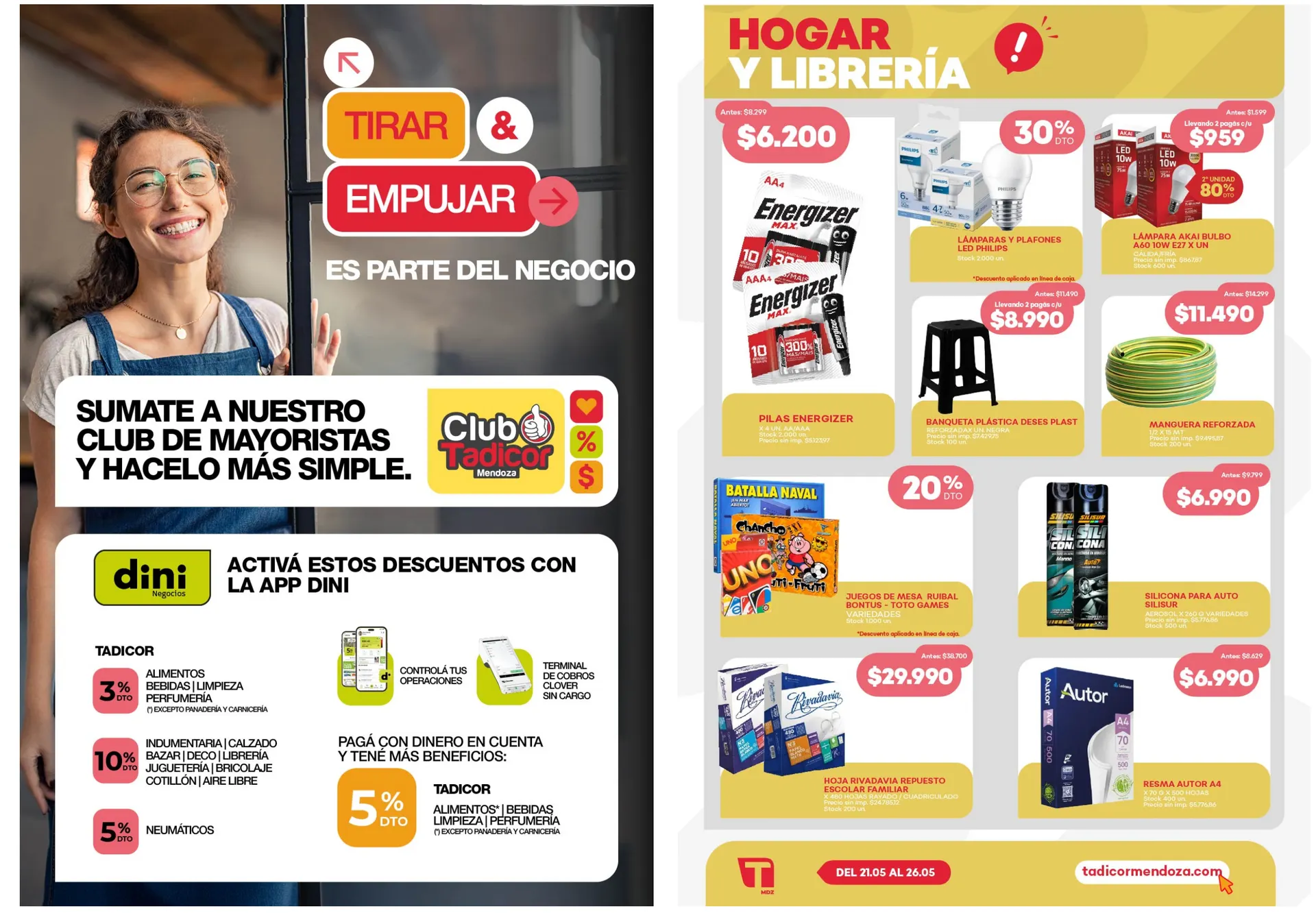 Ofertas de  Ofertas Supermercados Tadicor 21 de mayo al 26 de mayo 2026 - Página 6 del catálogo