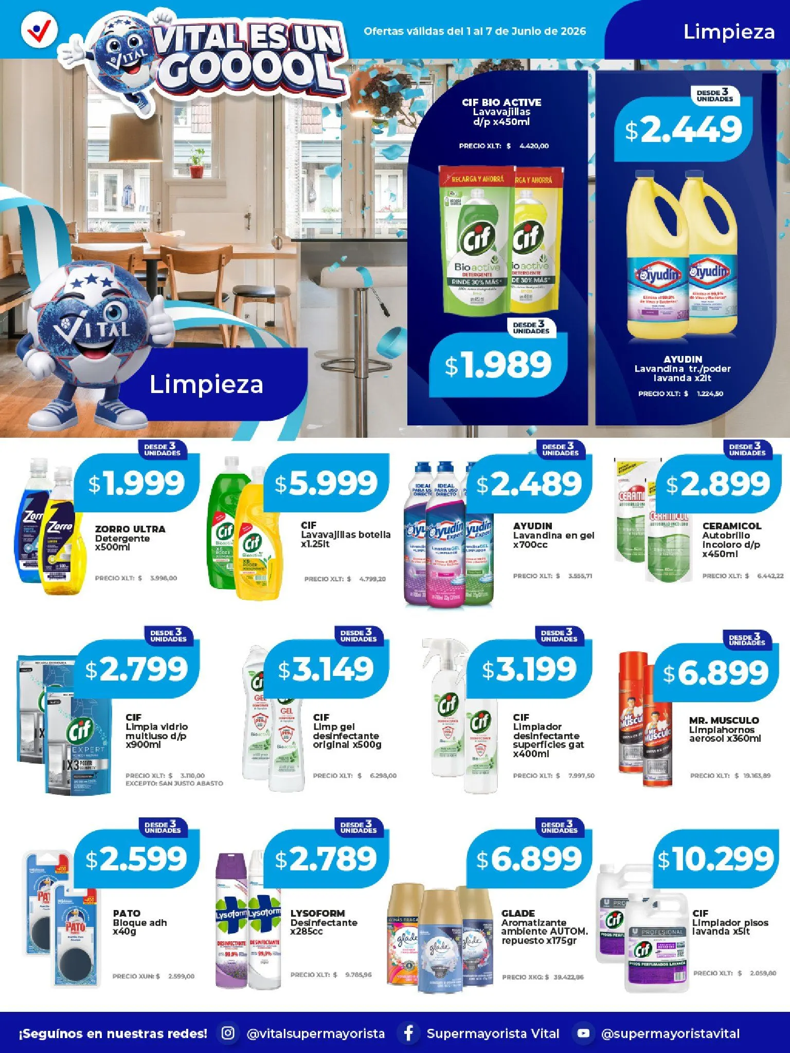 Ofertas de Vital Ofertas 1 de junio al 7 de junio 2026 - Página 6 del catálogo