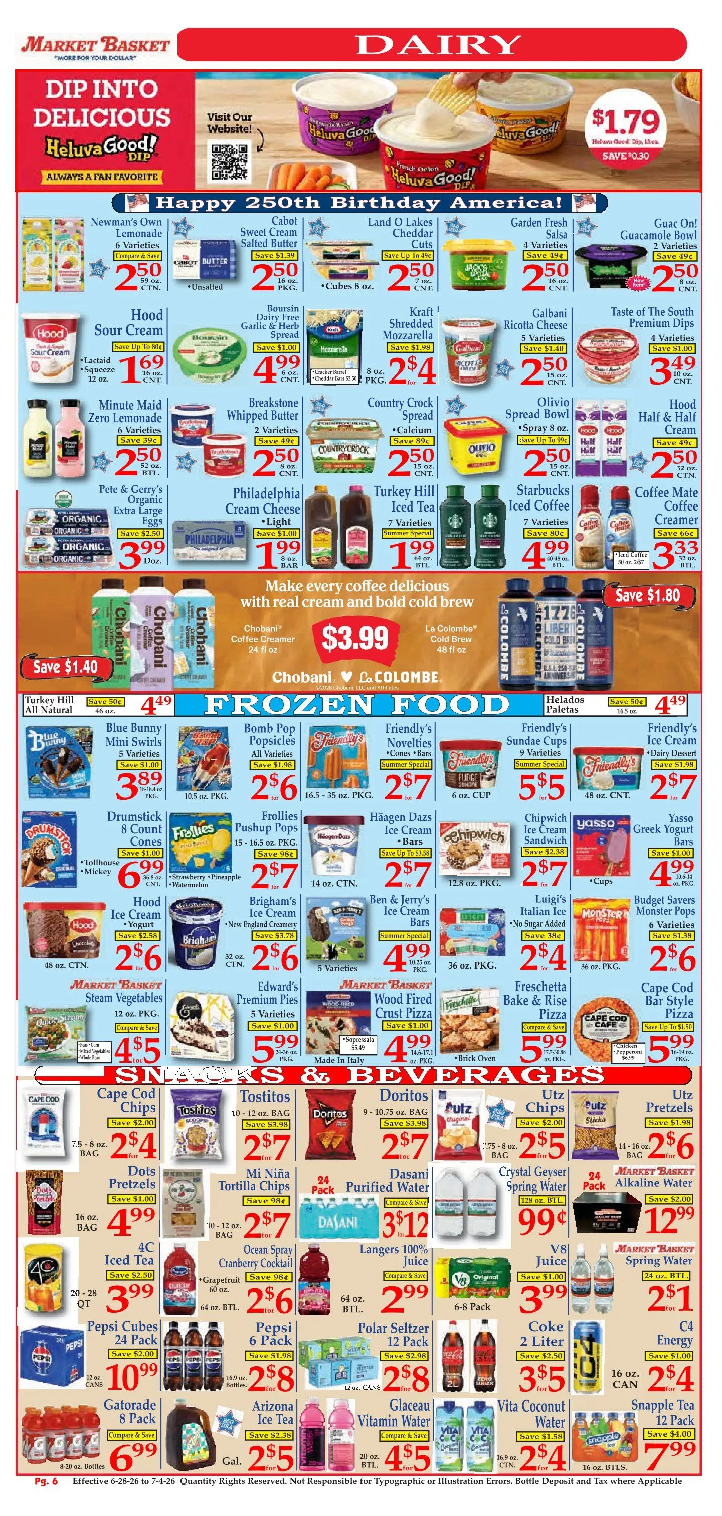 Weekly ad Market Basket Sales from June 28 to July 4 2026 - Page 6