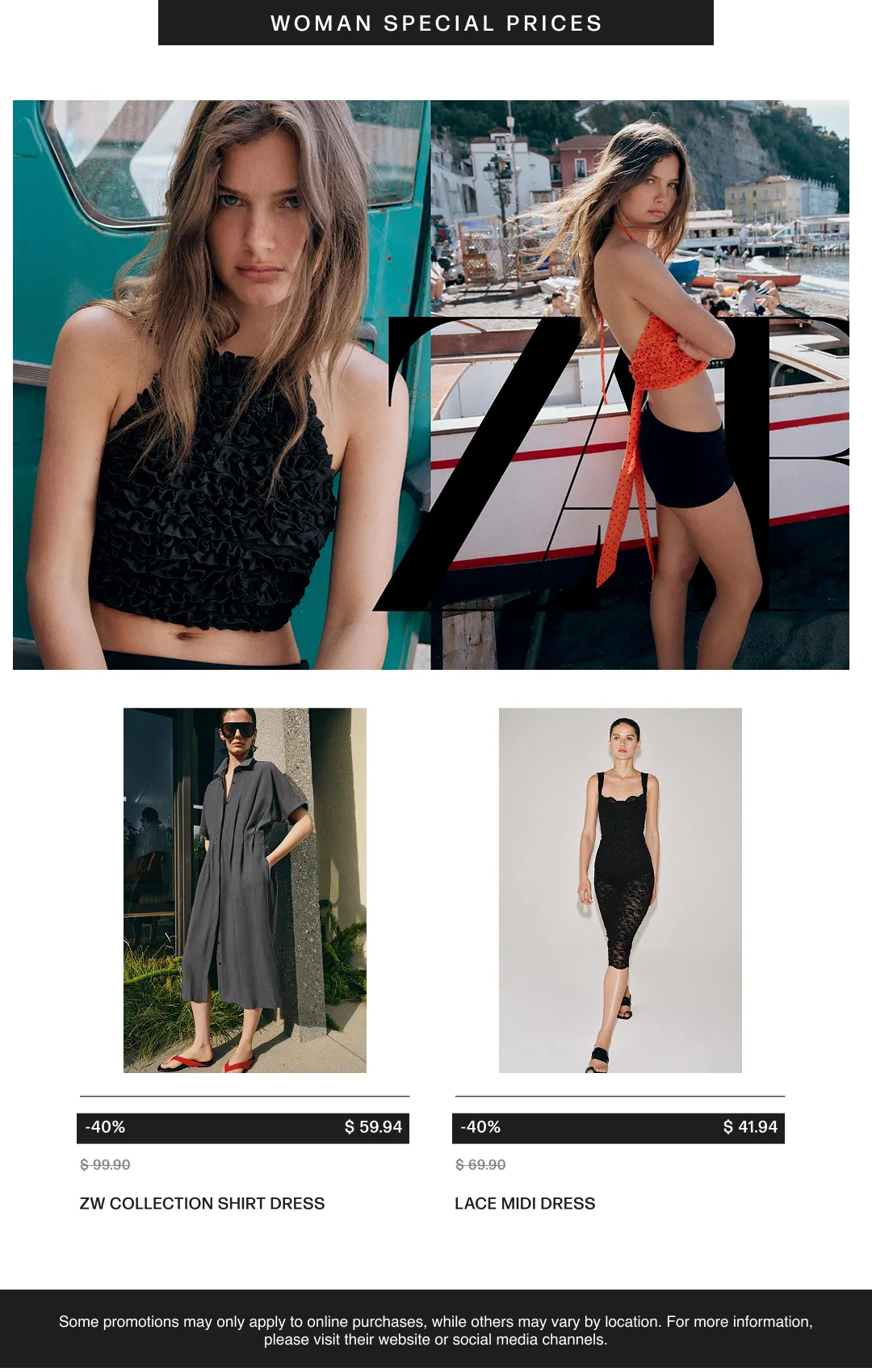 Weekly ad ZARA Sales from June 26 to July 10 2026 - Page 6