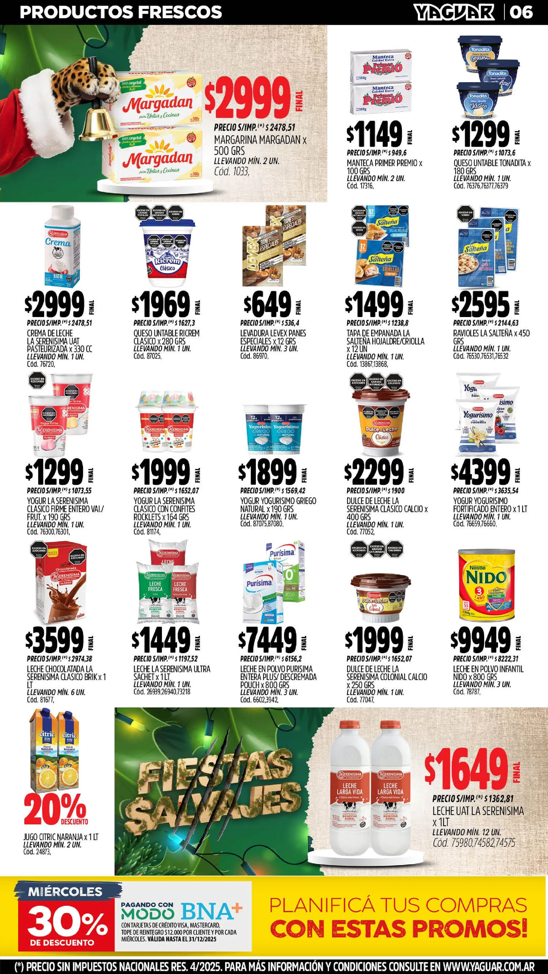 Ofertas de Yaguar Sales 1 de diciembre al 7 de diciembre 2025 - Página 6 del catálogo