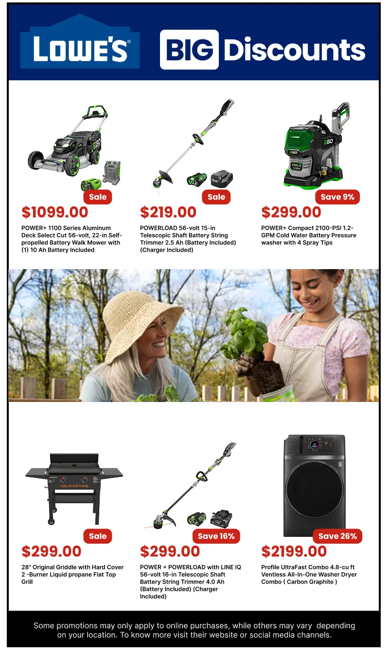 Weekly ad Lowe's Sales from June 4 to June 23 2026 - Page 6