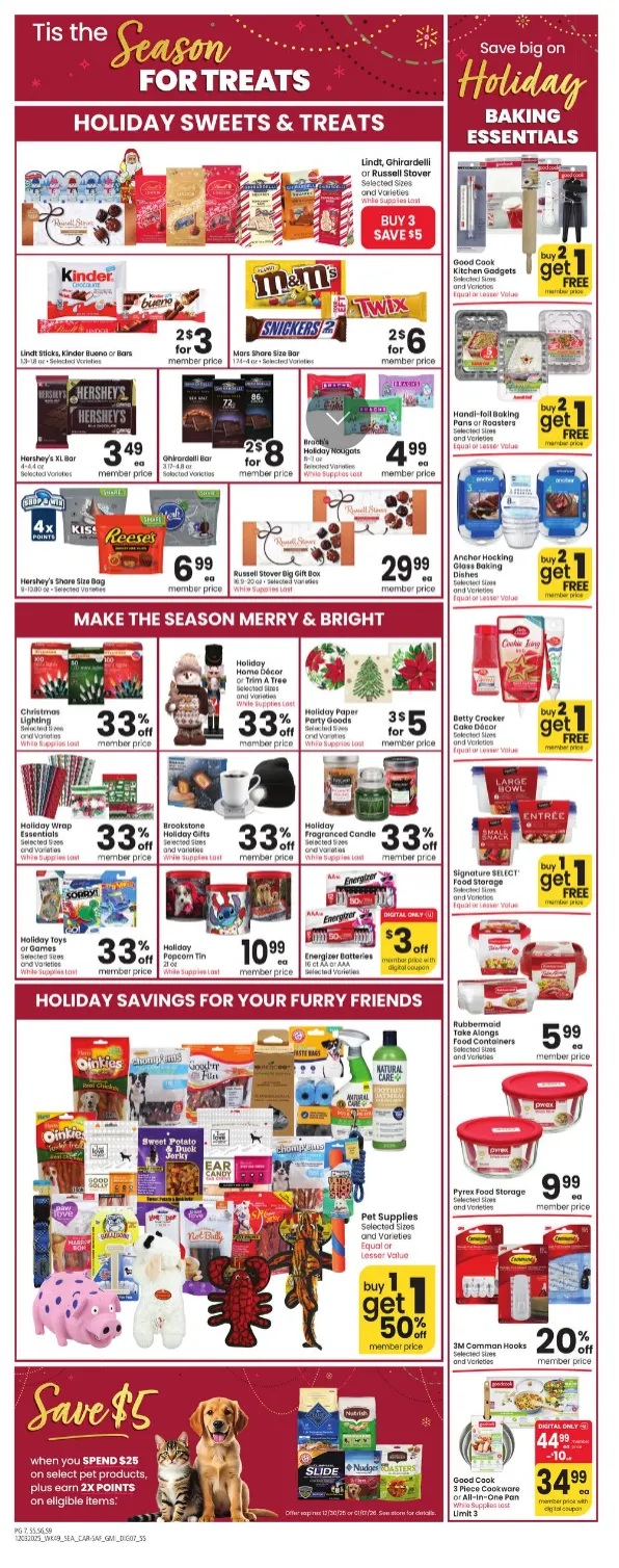 Weekly promotion Carrs Sales spanning from December 3 to December 9 2025 - Page 6 for Catalogue 365