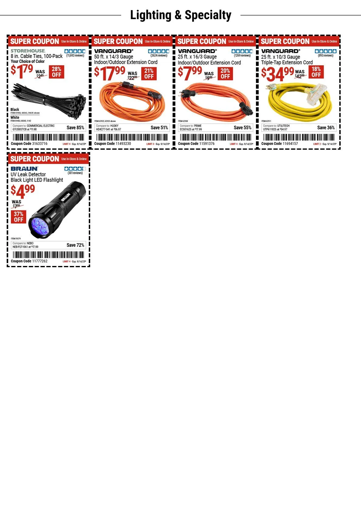 Weekly ad Harbor Freight coupons from September 2 to September 14 2025 - Page 5