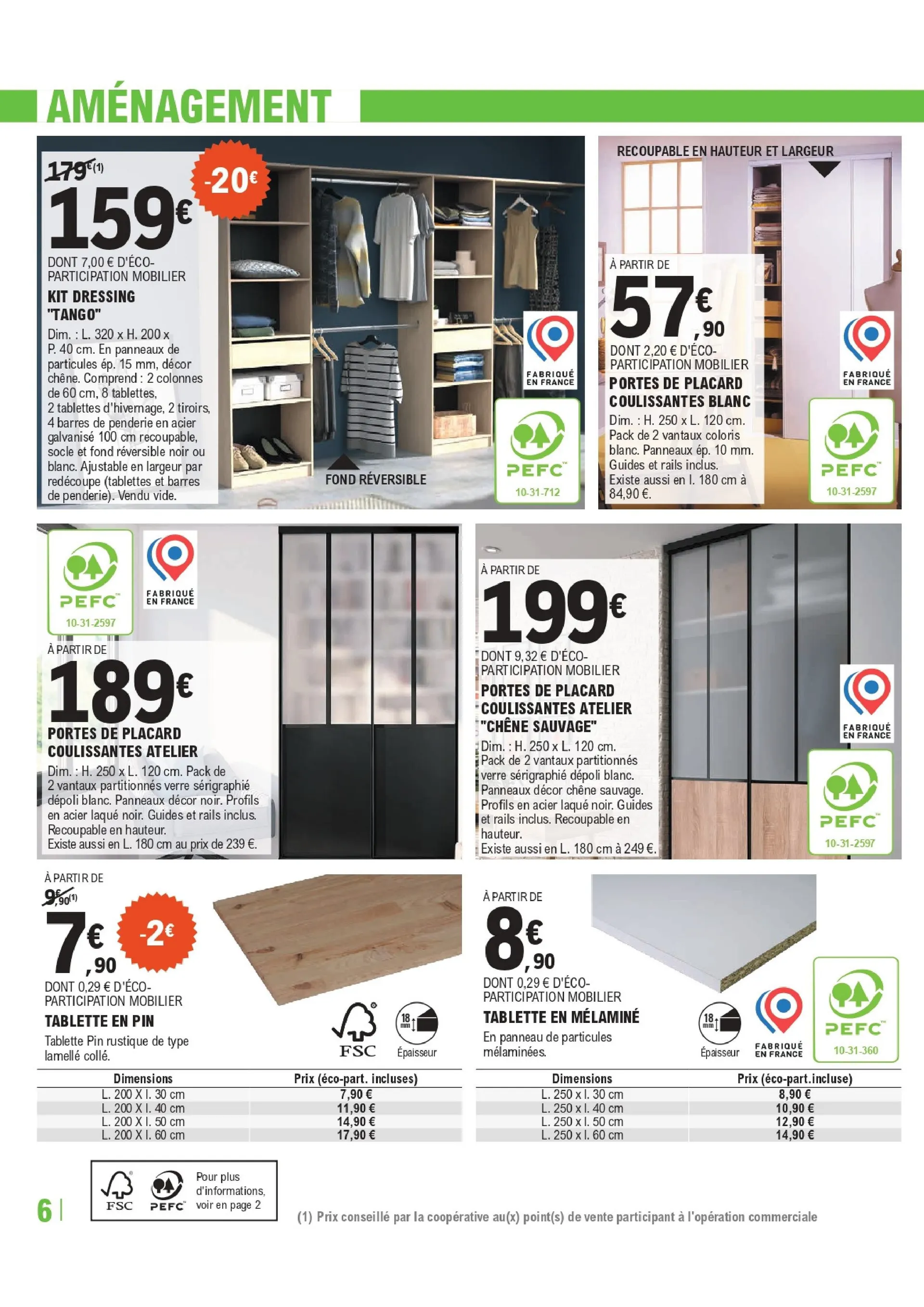 E.Leclerc Brico Catalogue du 30 décembre au 17 janvier 2026 - Catalogue page 6