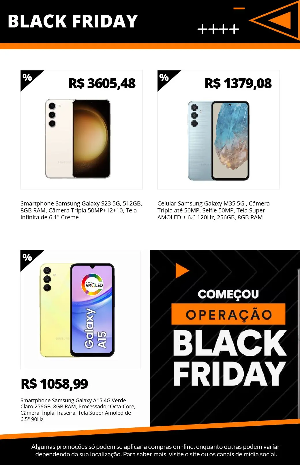 Encarte de Promoções Black Friday 31 de outubro até 30 de novembro 2024 - Pagina 5
