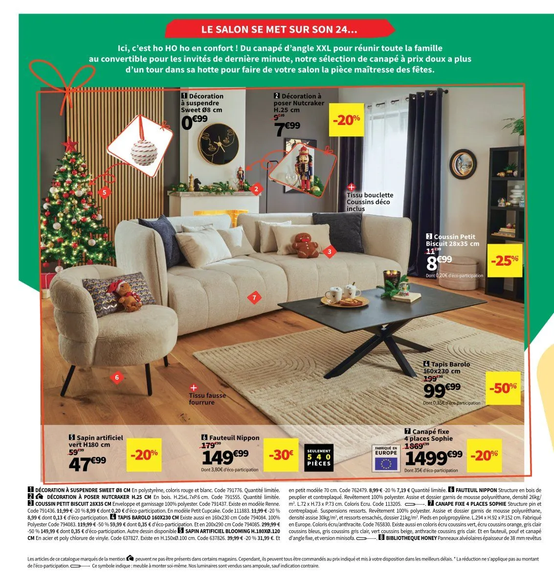 Catalogues Conforama du 28 octobre au 25 décembre 2025 - Catalogue page 6