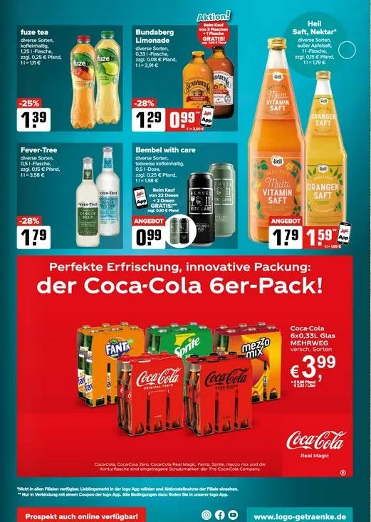 Logo Getränkemarkt Prospekte von 2. Juni bis 7. Juni 2025 - Prospekt seite 4