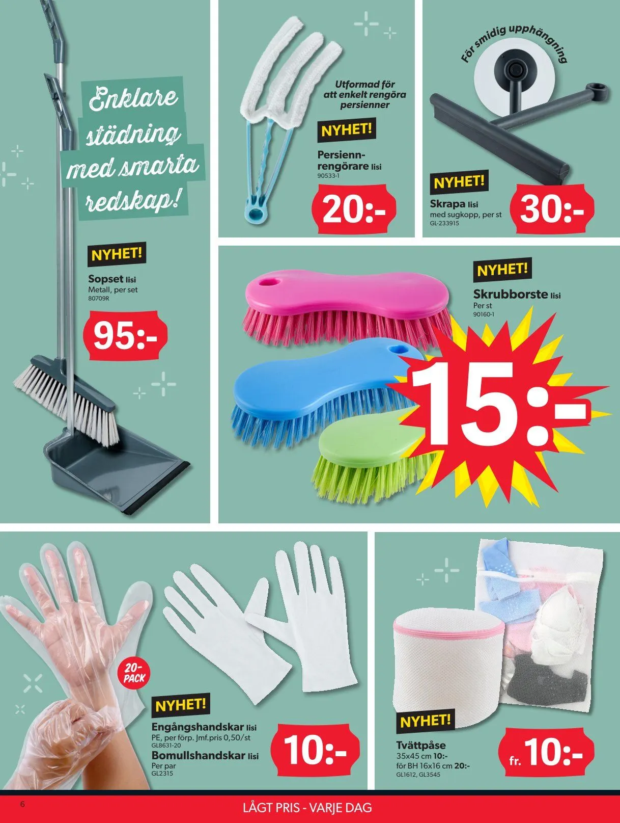 DollarStore erbjudanden  från 11 augusti till 24 augusti 2025 - Reklamblad sidor 6