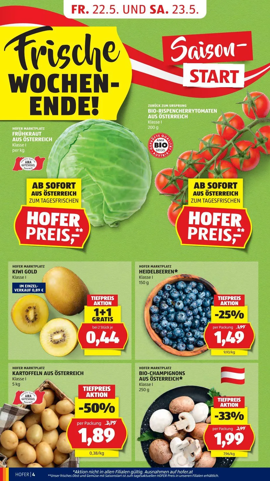  Hofer Prospekte von 22. Mai bis 28. Mai 2026 - Flugblätt seite  6