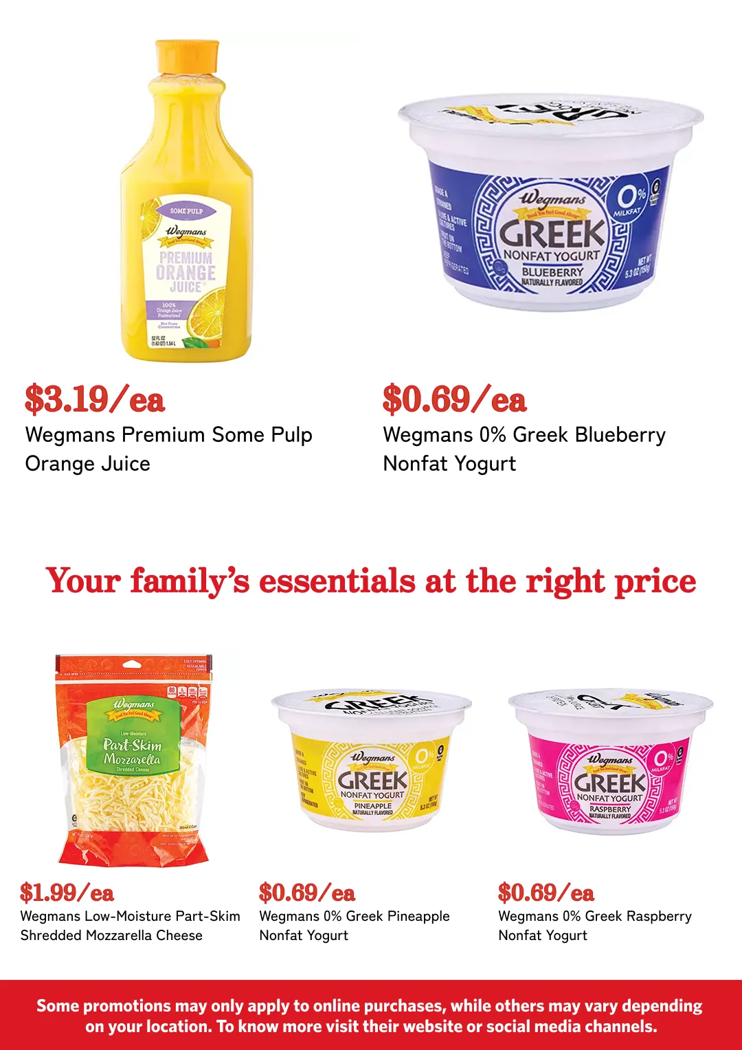 Weekly ad  Wegmans Sales from July 17 to July 31 2026 - Page 6