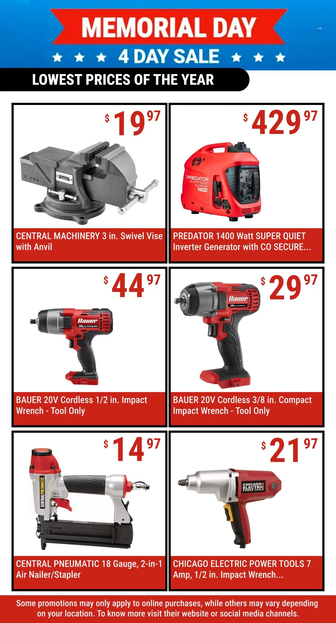 Weekly ad Harbor Freight Weekly Ad from May 21 to June 4 2025 - Page 5