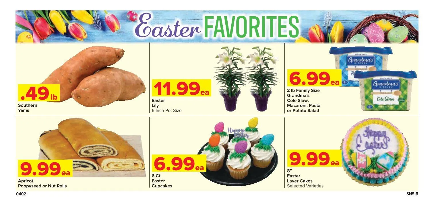 Weekly promotion Shop'n Save Sales spanning from April 2 to April 8 2026 - Page 6 for Catalogue 365