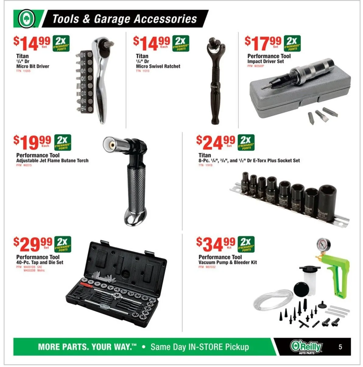 Weekly ad O'Reilly Auto Parts Sales from January 29 to February 25 2025 - Page 5