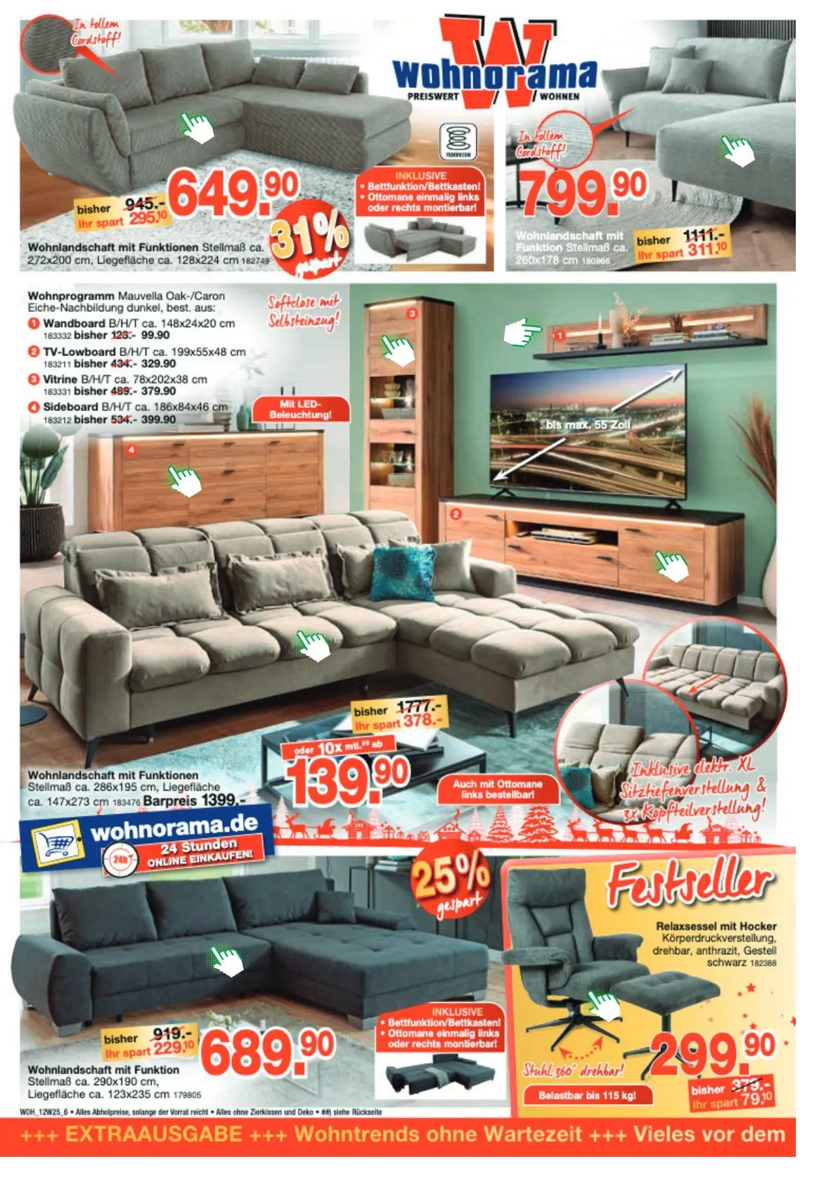 Wohnorama Sales von 5. Dezember bis 23. Dezember 2025 - Prospekt seite 6