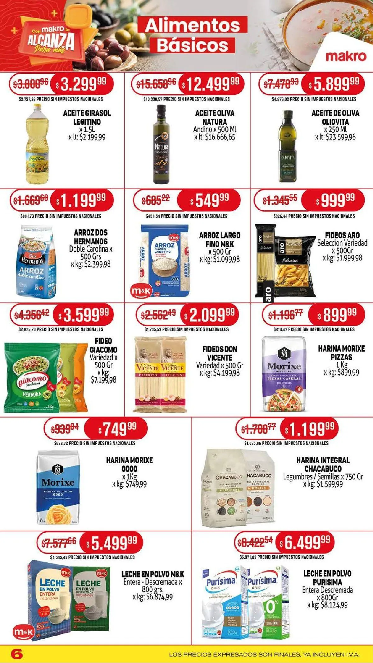 Ofertas de Ofertas Makro 7 de agosto al 14 de agosto 2025 - Página 6 del catálogo